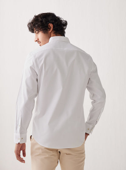 Essential White Olive Mark Shirt
